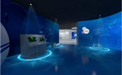 企业展厅融入多媒体展示技术，打造全新互动式数字展厅